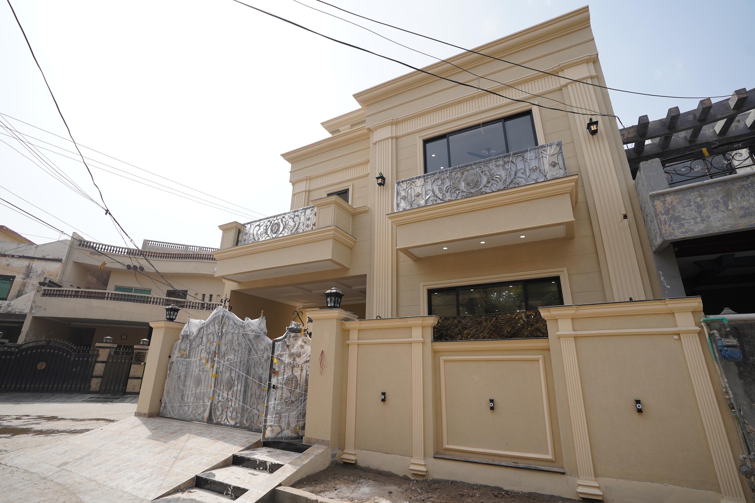 CORNER 7.Marla Luxury Classical Designer House  For Sale  Punjab small industry husing Society