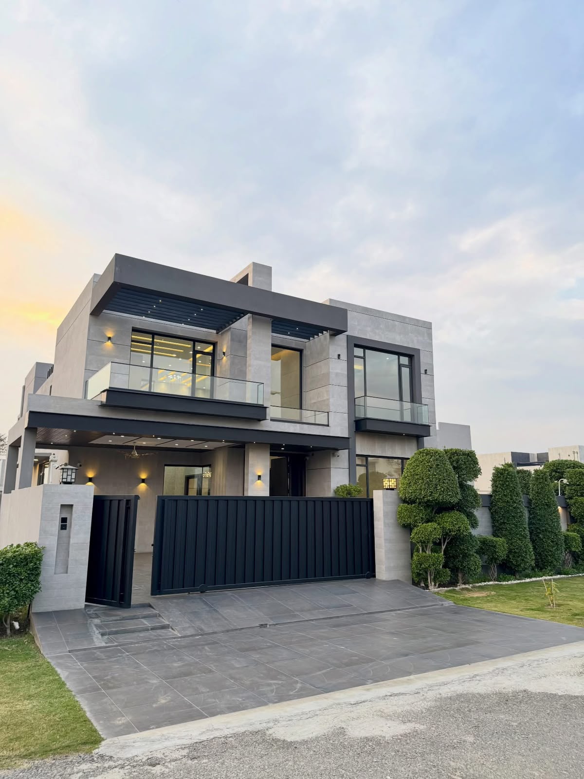 Semi Furnished Beautiful Elegant Modern Design House Brand New Construction  DHA Phase 6