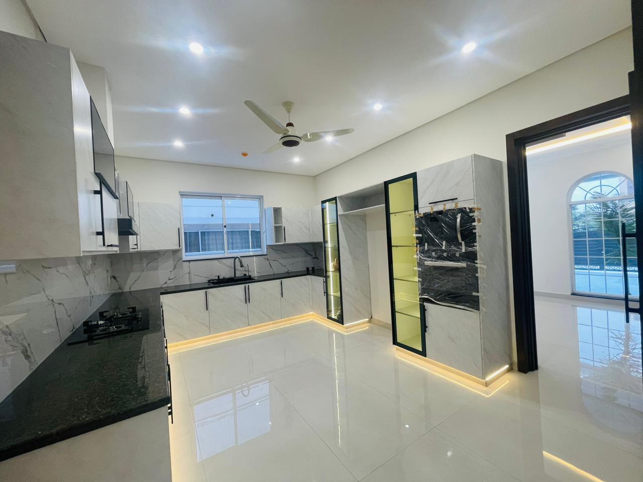 1 Kanal Double Height Lounge Brand New House For Sale  DHA Phase 6 D Block