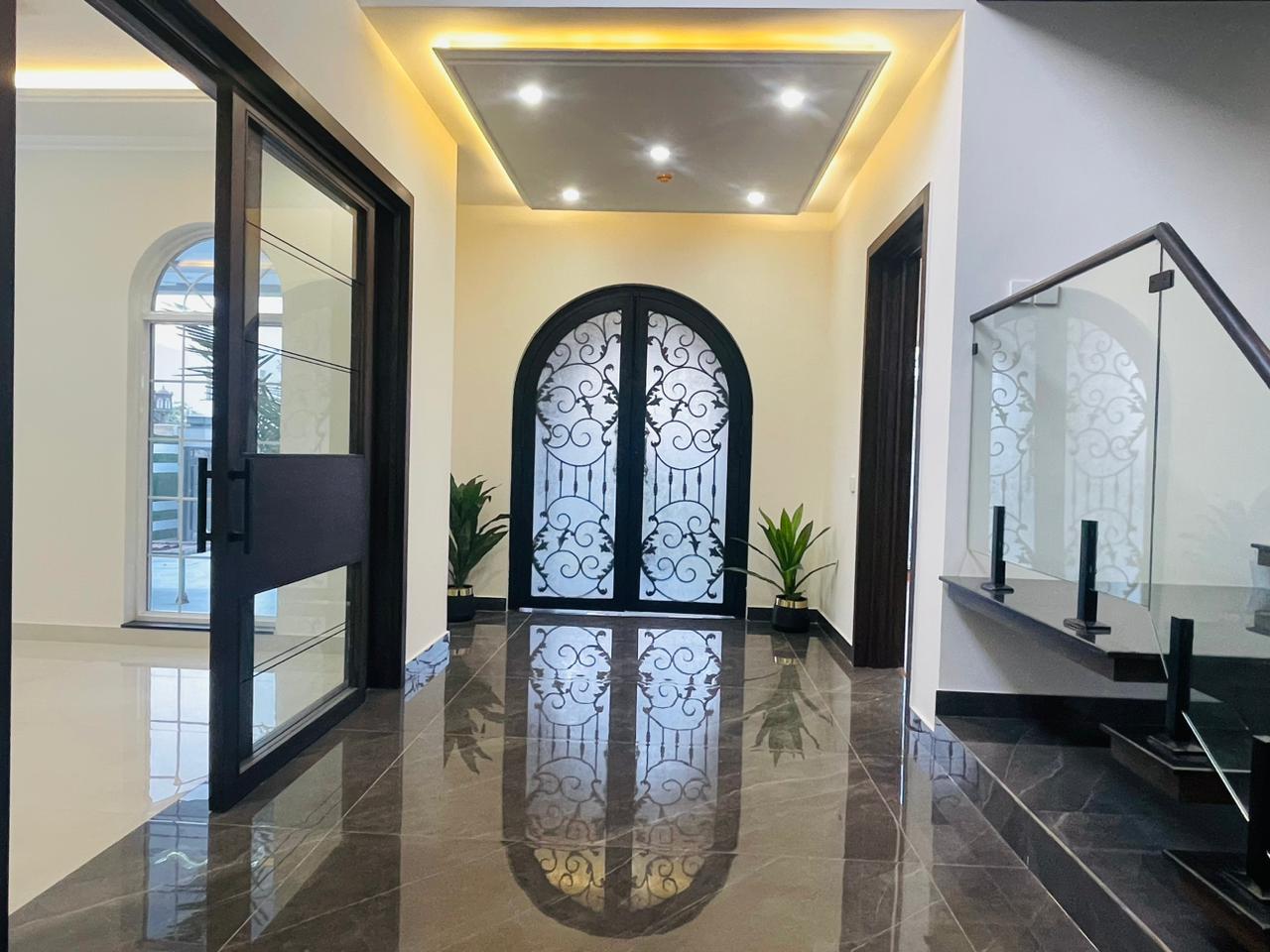 1 Kanal Double Height Lounge Brand New House For Sale  DHA Phase 6 D Block