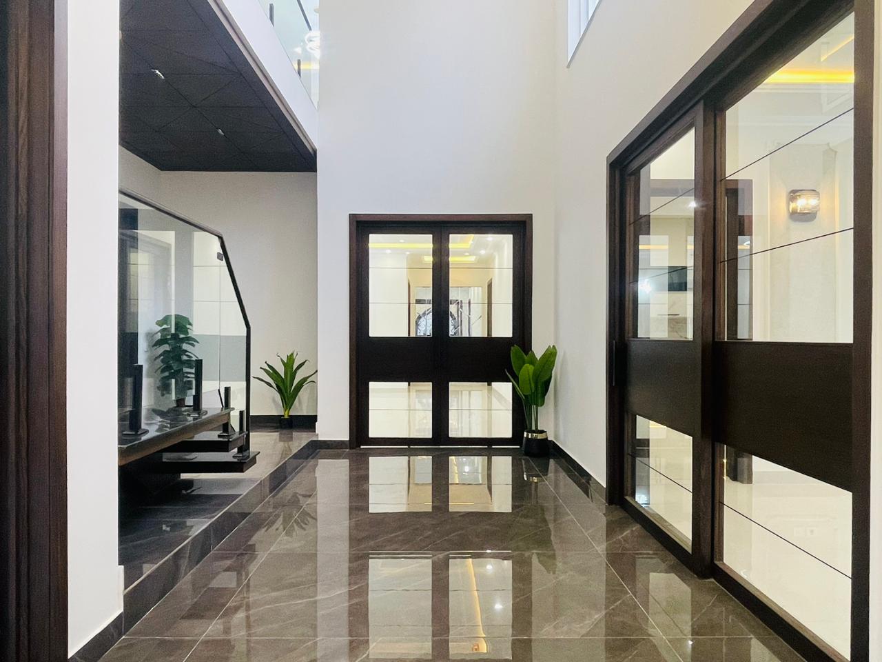 1 Kanal Double Height Lounge Brand New House For Sale  DHA Phase 6 D Block