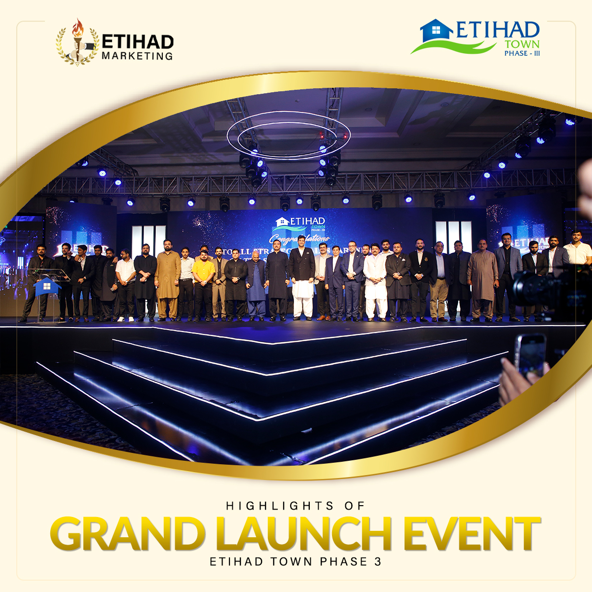 Etihad Town Phase 3 – Grand Launch Event Overview