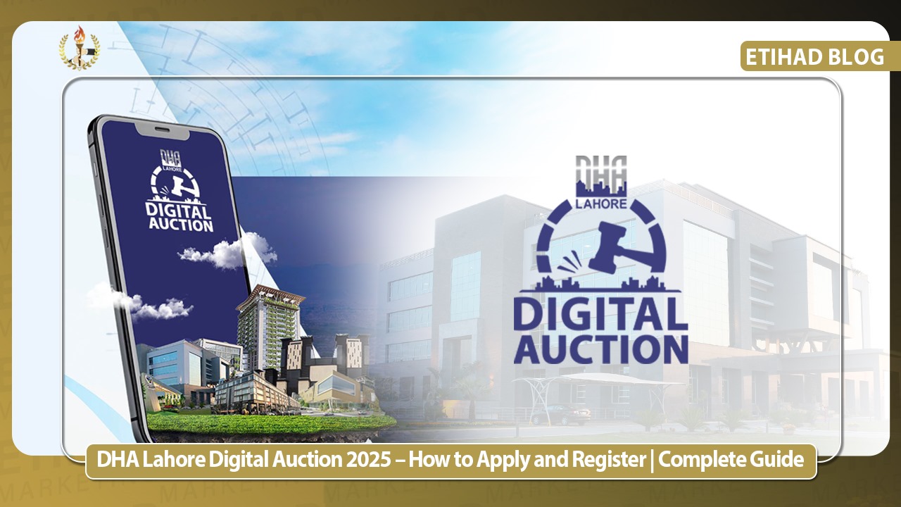 DHA Lahore Digital Auction 2025 – How to Apply & Register | Complete Guide