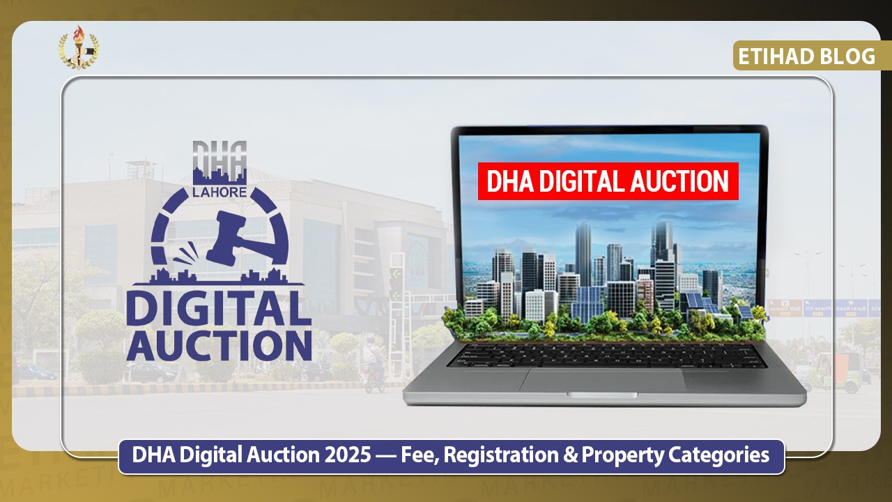 DHA Digital Auction 2025 — Fee, Registration & Property Categories